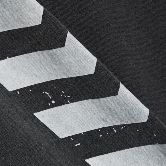 SER.O.YA Danny printed stretch cotton jersey top gray Long Sleeve Tee NWOT XS - Picture 2 of 11